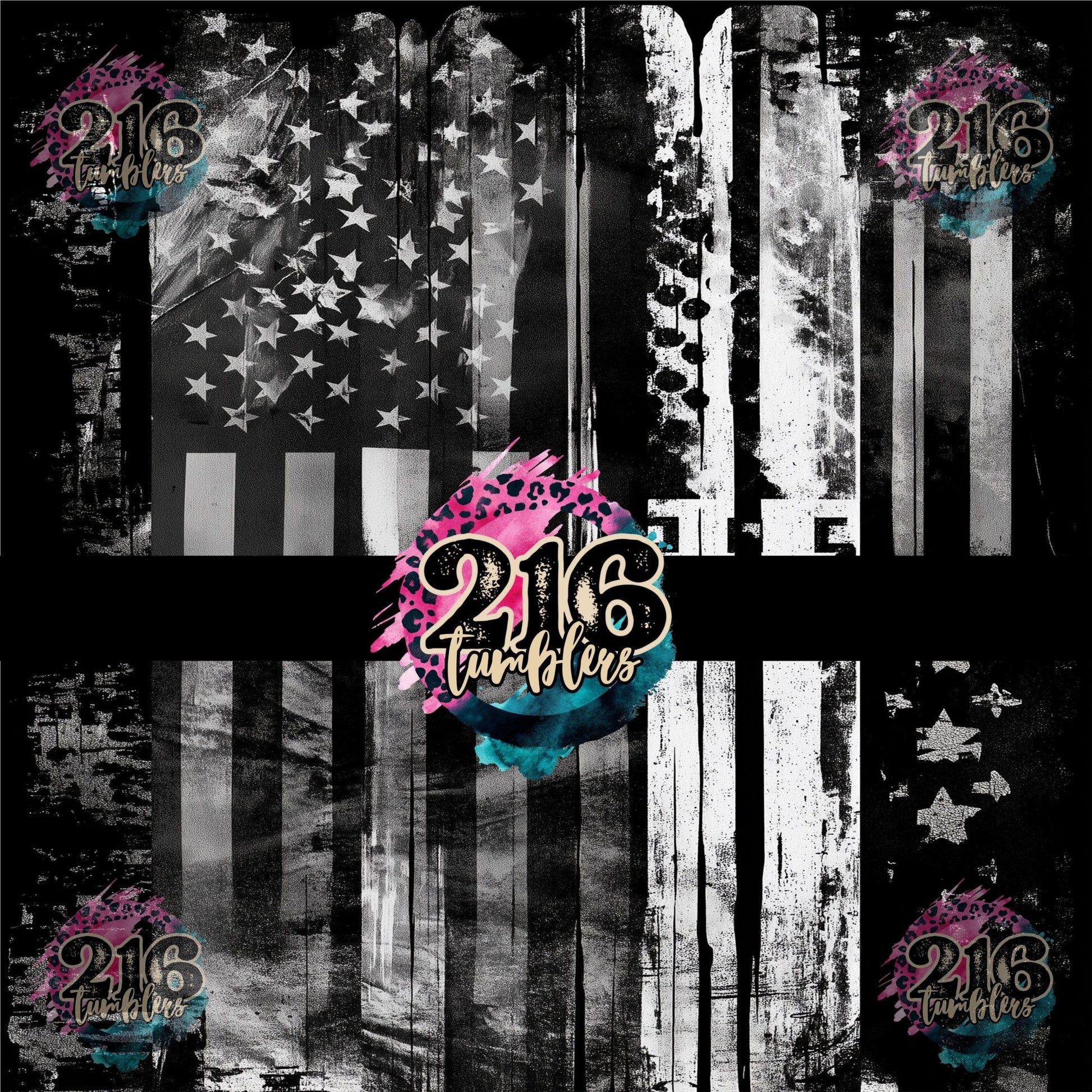 V516 GRITTY AMERICA - 216 Tumblers