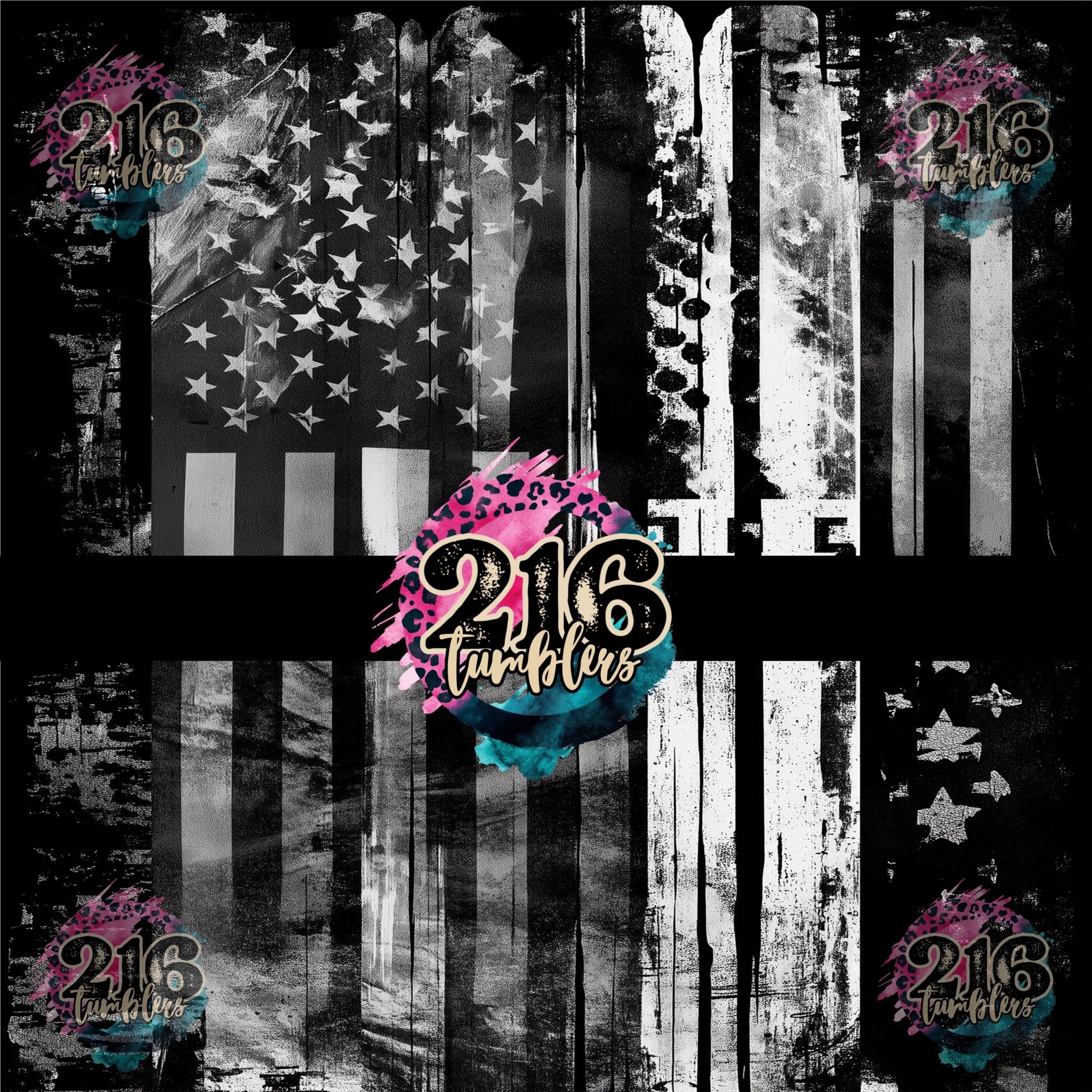 V516 GRITTY AMERICA - 216 Tumblers