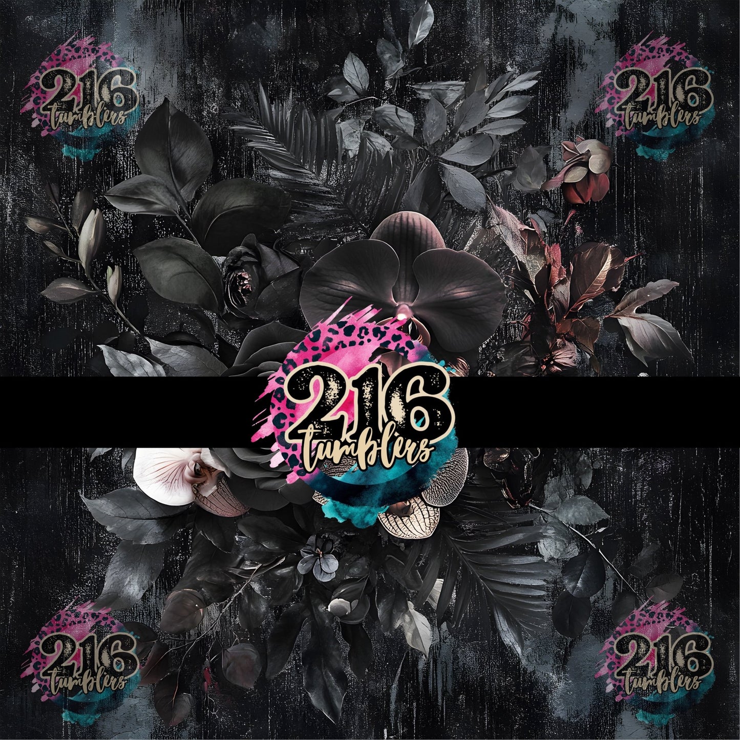 V540 DARK WEDDING - 216 Tumblers