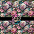V573 FLOWER PAINTING - 216 Tumblers