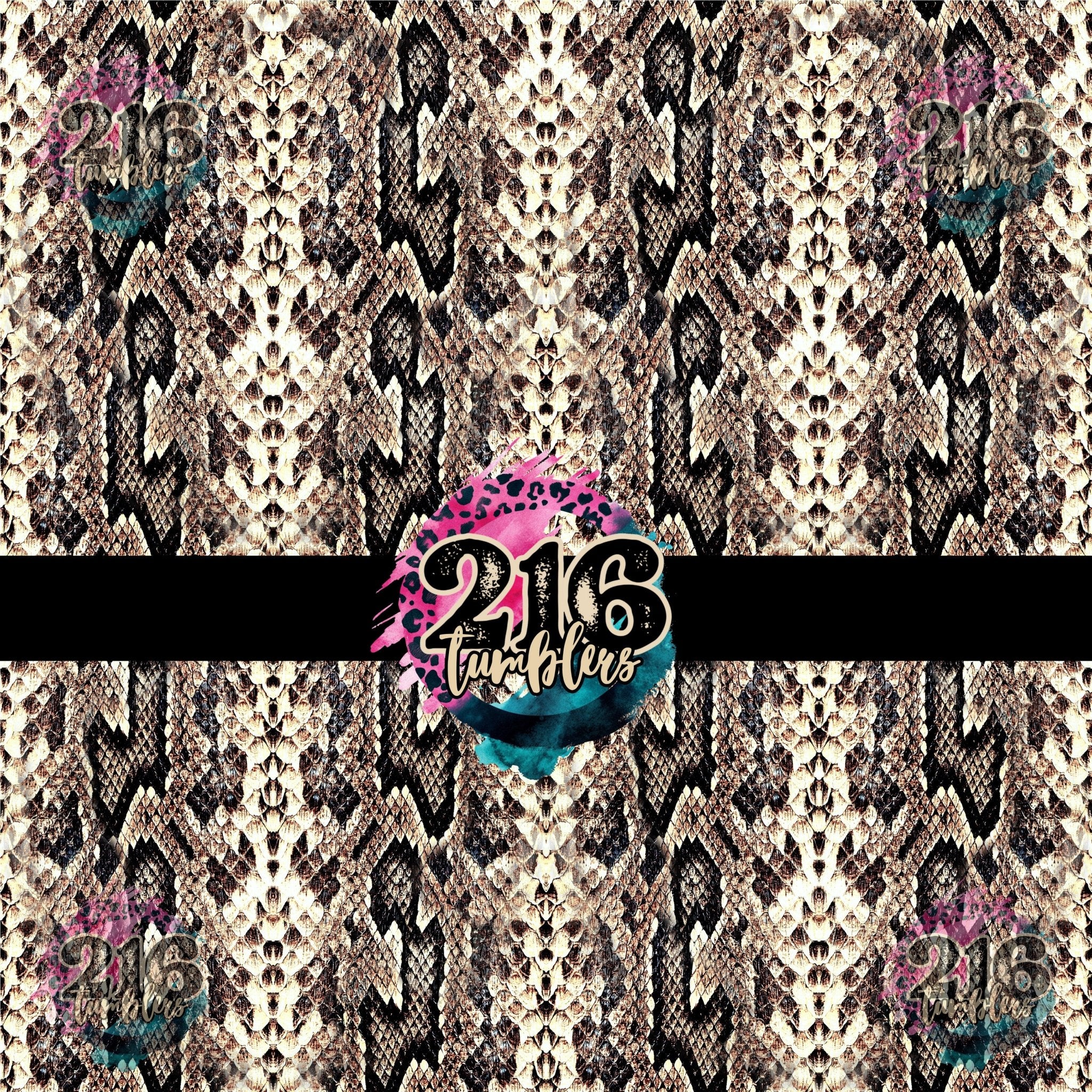 V576 SNAKE SKIN - 216 Tumblers