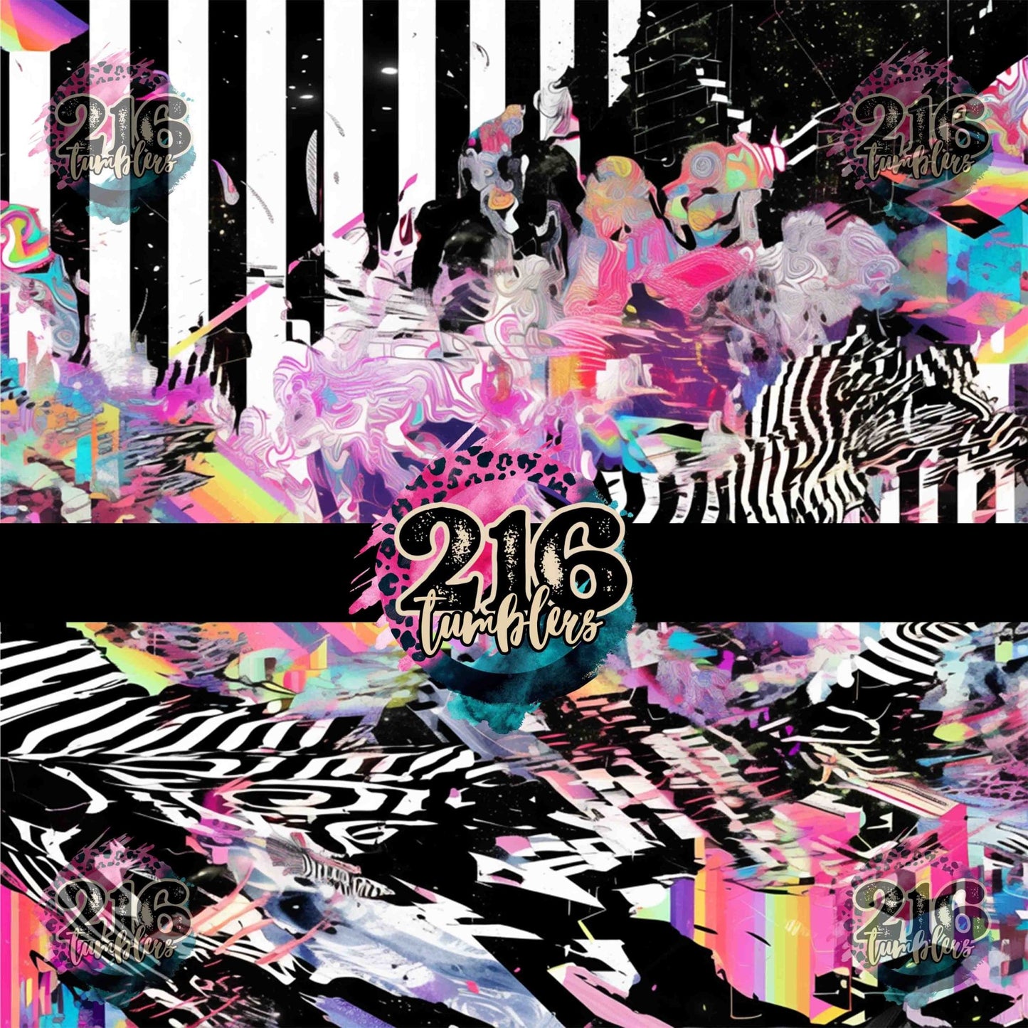 V582 SUMMER GLITCH - 216 Tumblers