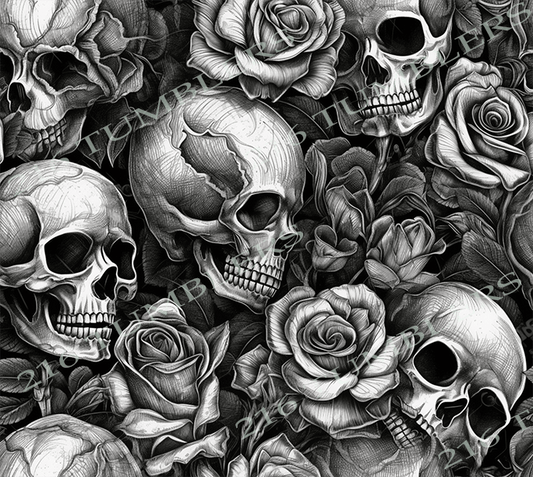 W101 MONO SKULLS - 216 Tumblers