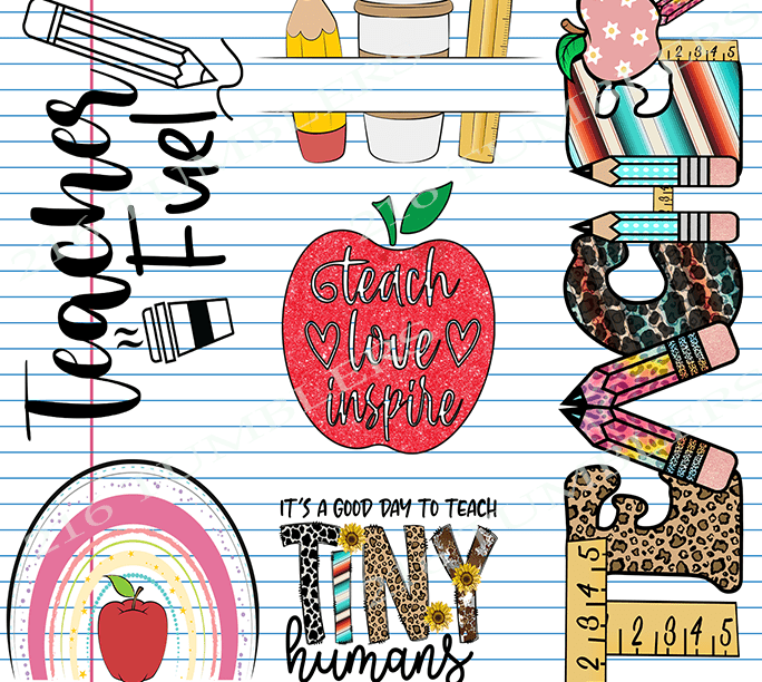W106 TEACHER - 216 Tumblers