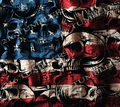W107 AMERICAN SKULL - 216 Tumblers