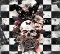 W111 SKULL CHECKER - 216 Tumblers