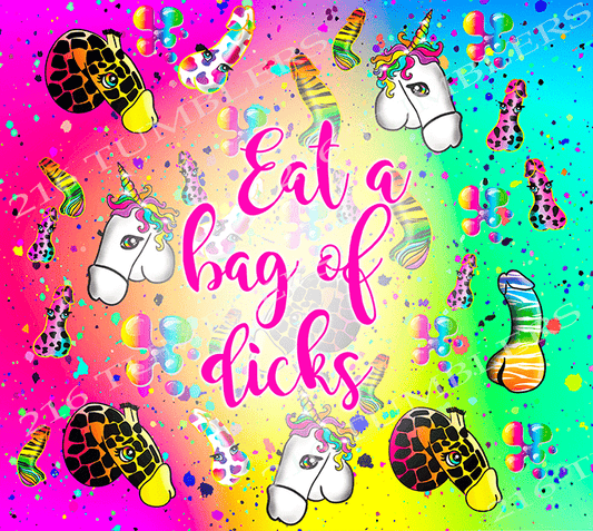 W117 EAT A BAG OF D - 216 Tumblers