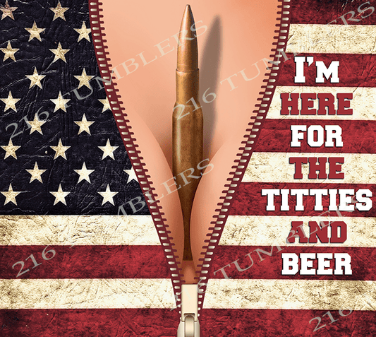 W122 TITTIES AND BEER - 216 Tumblers