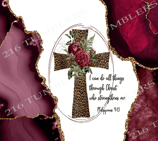 W124 I CAN DO ALL THINGS - 216 Tumblers