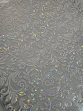 WHITE HOLOGRAM TOOLED LEATHER 11.25 - 216 Tumblers
