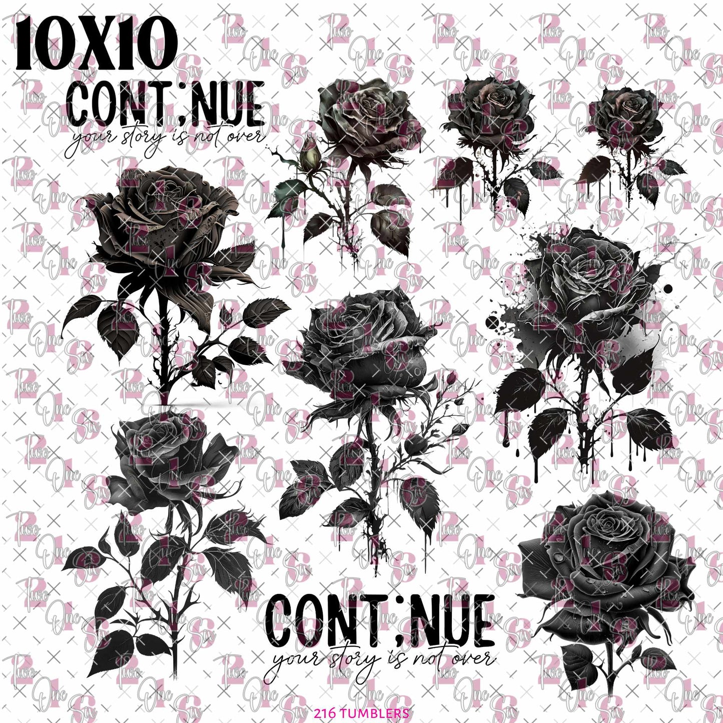 393 BLACK ROSE