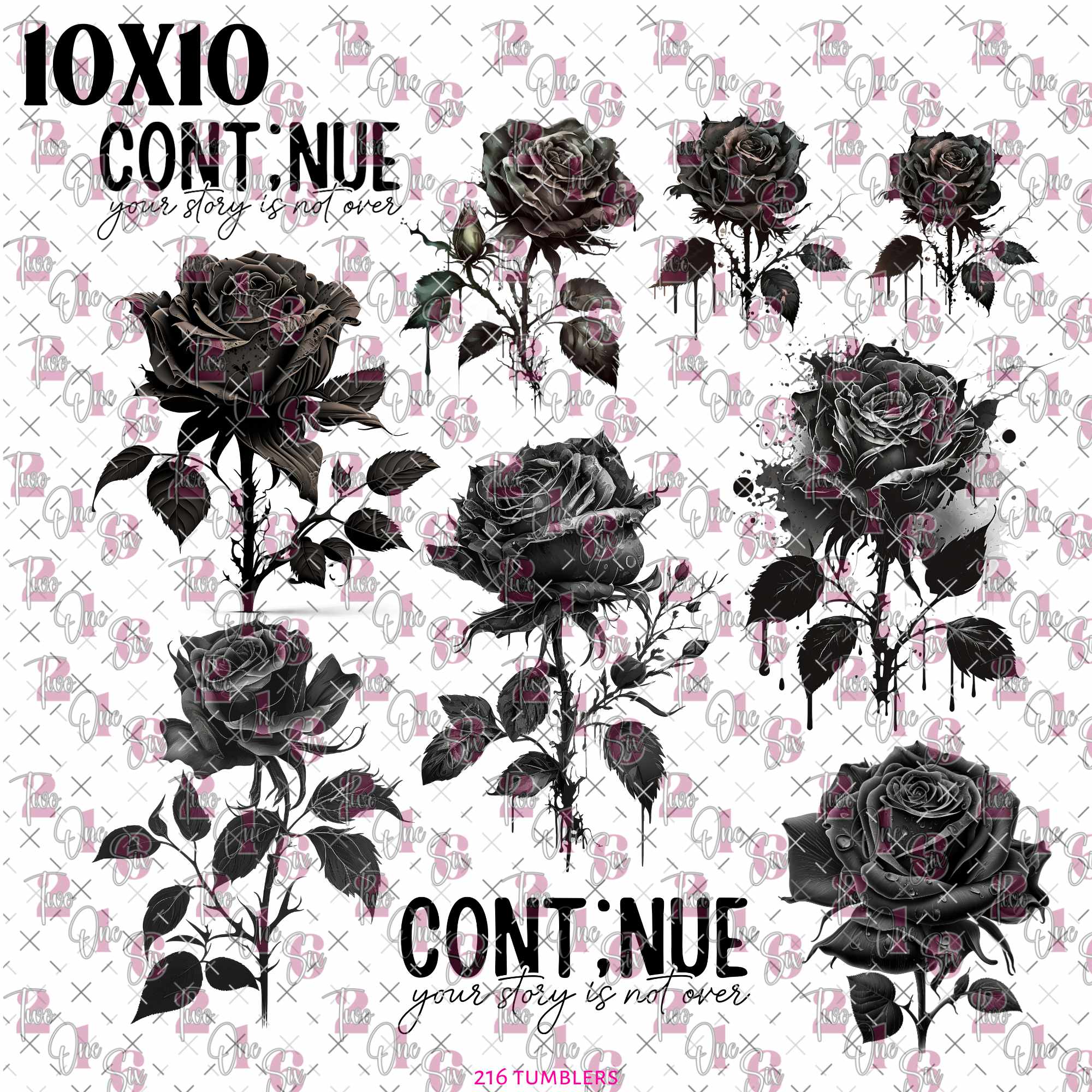 393 BLACK ROSE