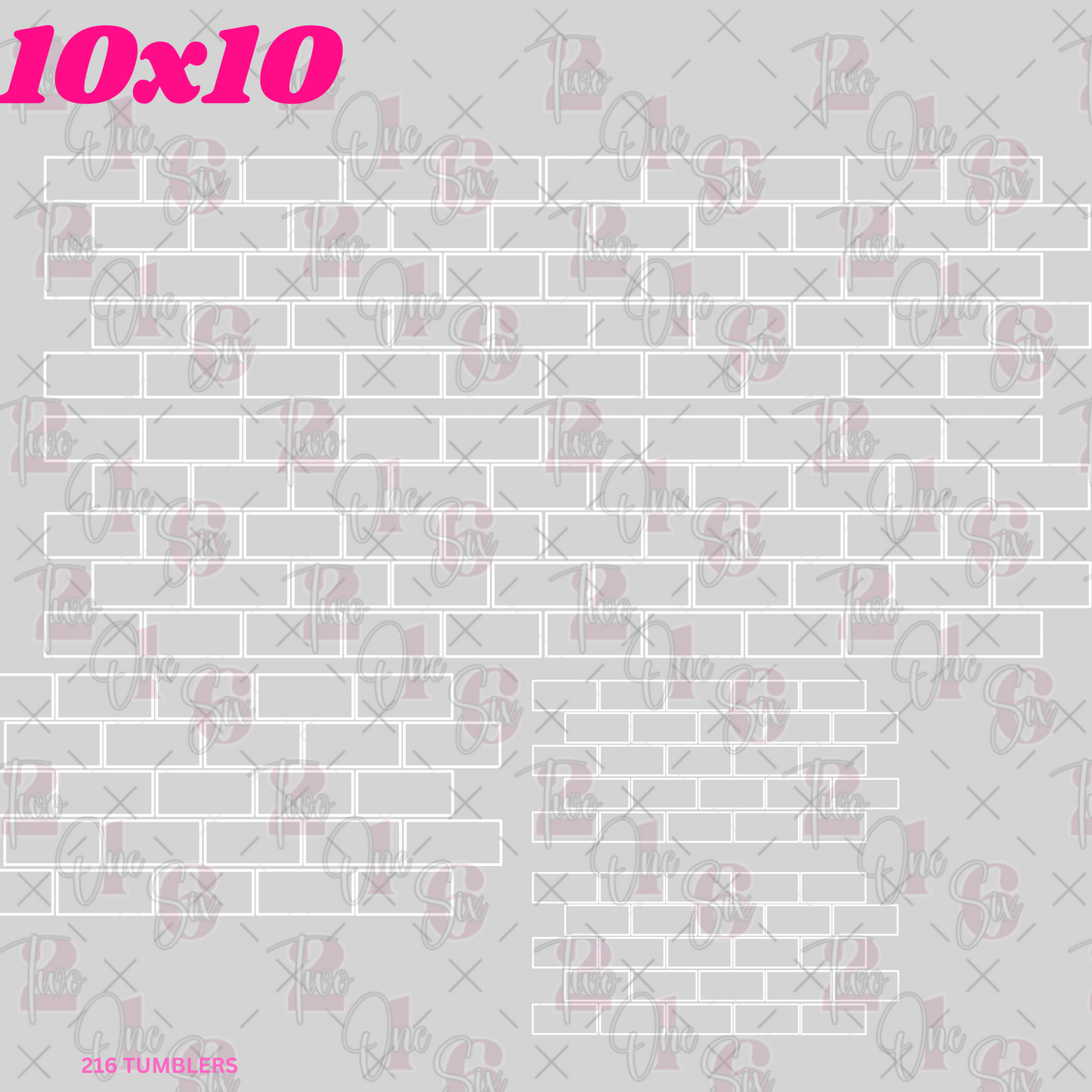 428 WHITE BRICK OUTLINE
